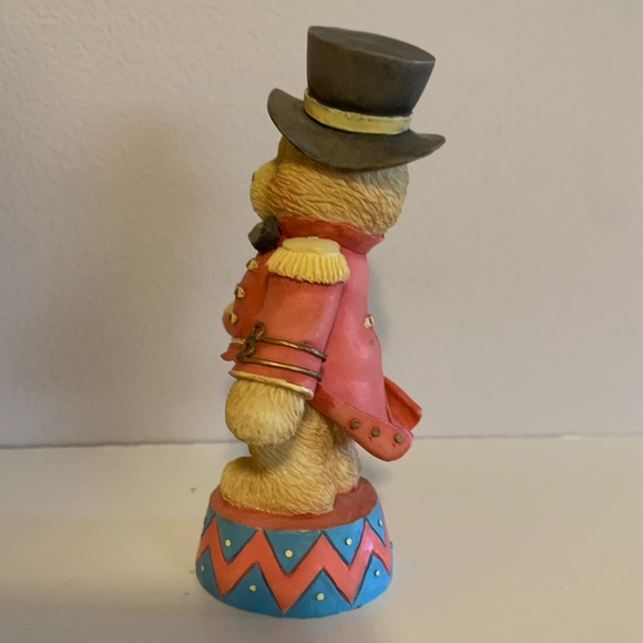 Cherished Teddies figurine Bruno “Step Right up and Smile” ringmaster bear - Picture 3 of 6